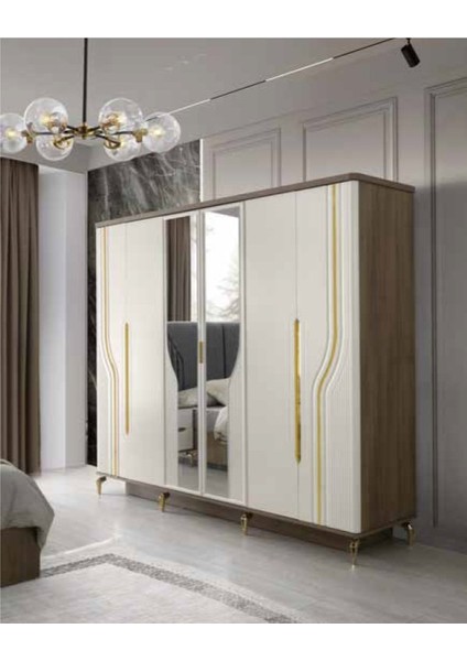 Aby Meşe - Ekru Hazal Yatak Odası Takımı modelleri