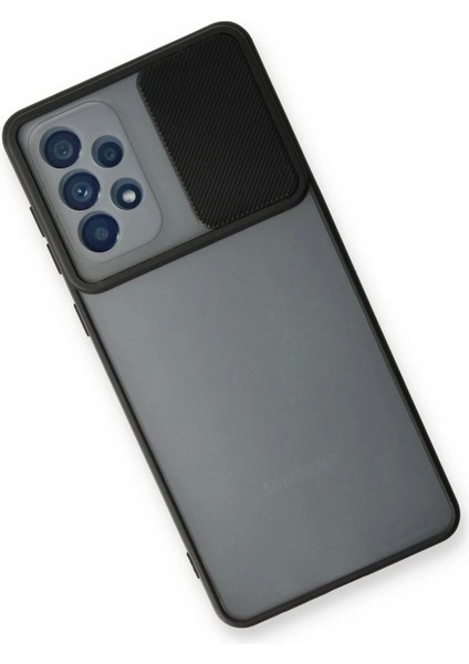 Newface Samsung Galaxy A53 5g Kılıf Palm Buzlu Kamera Sürgülü Silikon - Siyah modelleri