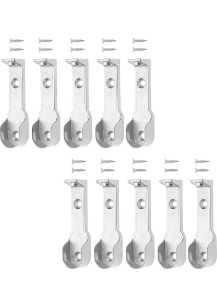( 5 Çift ) Uzun Askı Flanşı Dolap Boru Sabitleme Kıyafet Elbise Askı Flanş Aparatı Krom 70 mm fırsatları