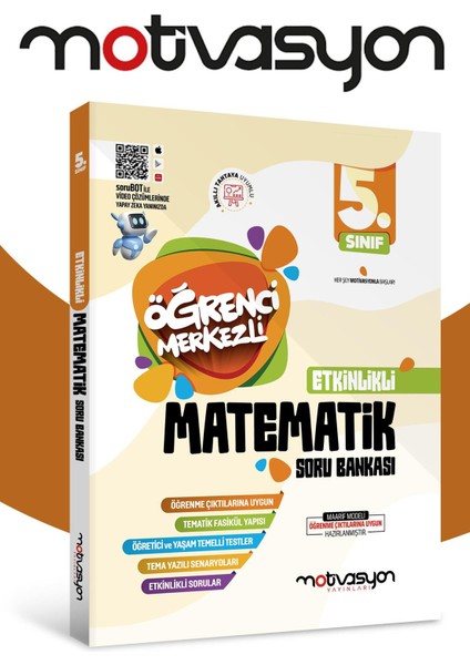 Motivasyon 5. Sınıf Matematik Etkinlikli Tematik Fasikül Soru Bankası fiyatları