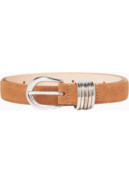 Hollyhock Deri-Süet Kemer