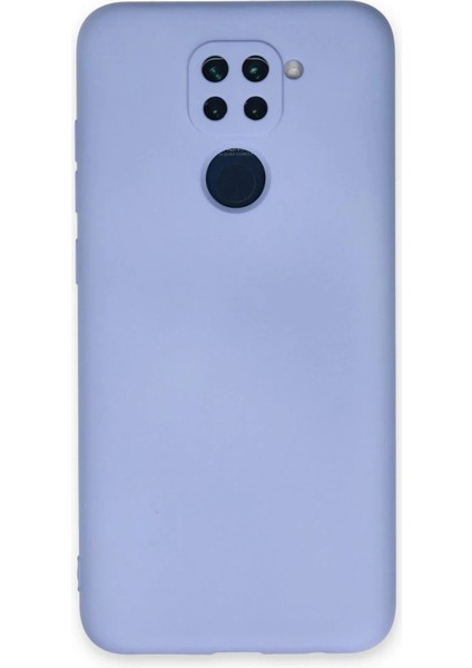 Newface Xiaomi Redmi Note 9 Kılıf Nano Içi Kadife Silikon - Lila
