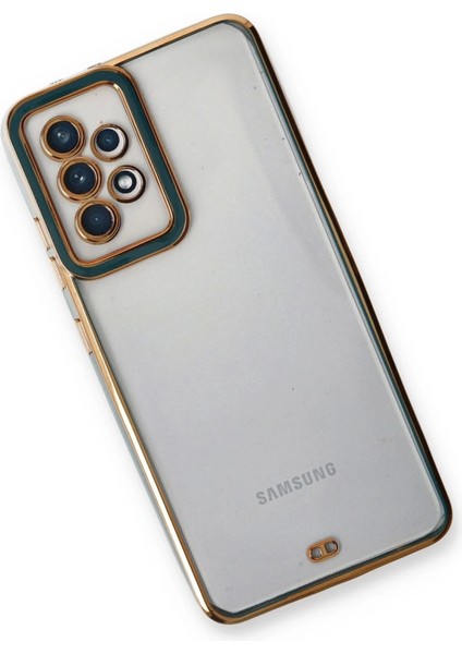 Newface Samsung Galaxy A53 5g Kılıf Liva Lens Silikon - Yeşil modelleri