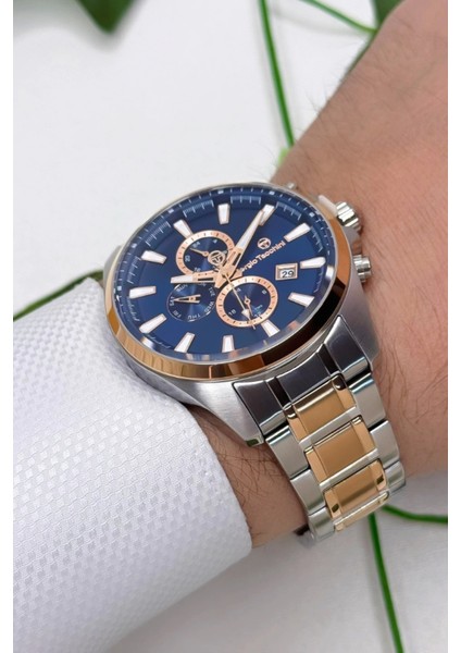 Çelik Kordon&kasa Erkek Kol Saati Gümüş-Rose ST.1.10167-4 ZMST006 fiyatları