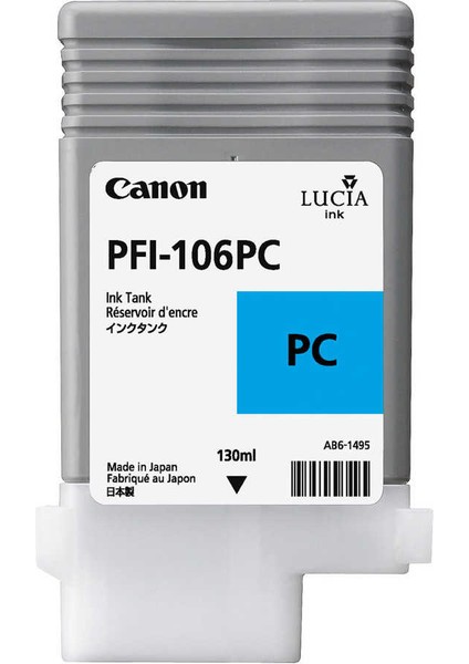 PFI-106PC Photo Cyan Kartuş 130ML fiyatları