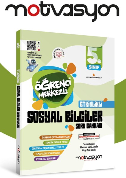 Motivasyon 5. Sınıf Sosyal Bilgiler Etkinlikli Tematik Fasikül Soru Bankası fiyatları