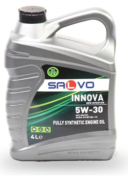 Motor Yağı Salvo Innova Fully Syntech 0W-30 4lt