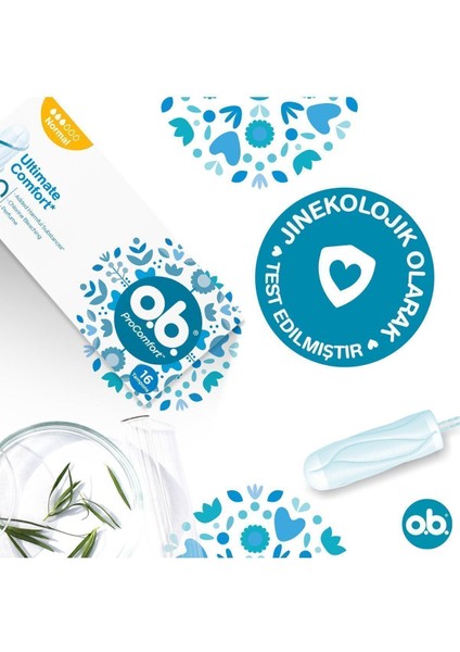 Comfort Normal Tampon 16'lı - SilkTouch Yüzey, DynamicFit Teknolojisi, Hijyenik Ambalaj, Parfümsüz indirimleri