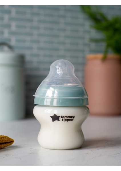 150 ml Gelişmiş Antikolik Biberon BPA ve Ftalat İçermeyen Isı Algılamalı Emzikli modelleri