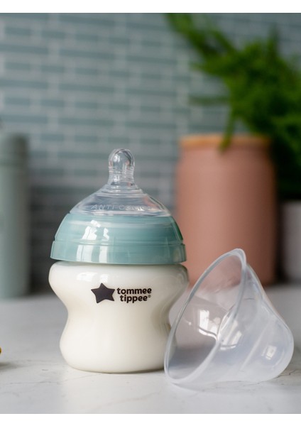 150 ml Gelişmiş Antikolik Biberon BPA ve Ftalat İçermeyen Isı Algılamalı Emzikli fırsatları