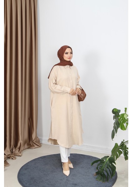 Düğmeli Uzun Tunik fiyatları