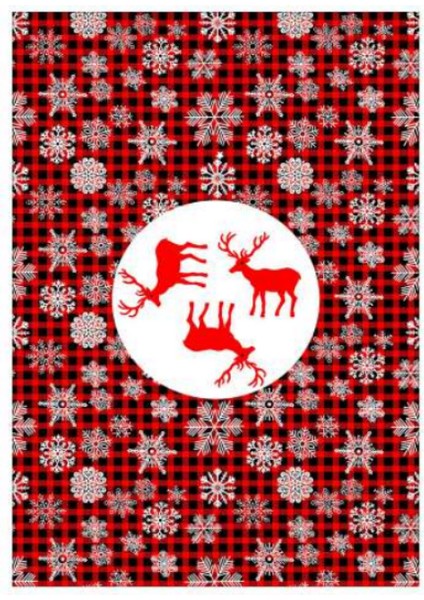 Yılbaşı Desenli Masa Örtüsü Noel Masa Örtüsü 120X160CM fiyatları