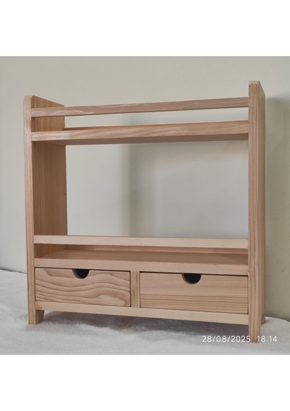 Ahşap Tezgah Üstü 2 Çekmeceli Baharatlık fiyatları