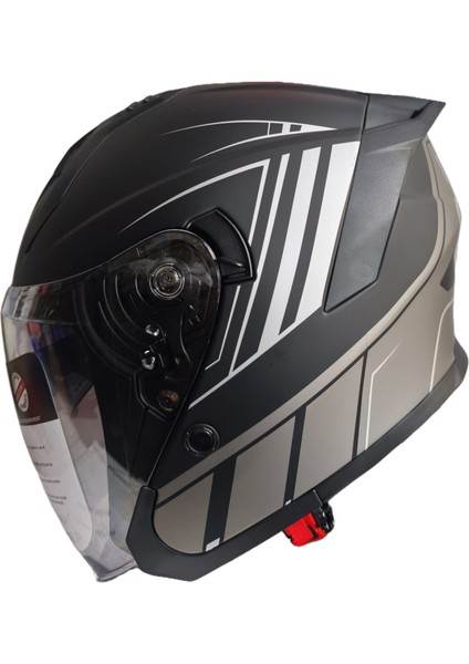 Çene Açık Kask Çift Vizörlü Ece 22.06 Sertifikalı fırsatları