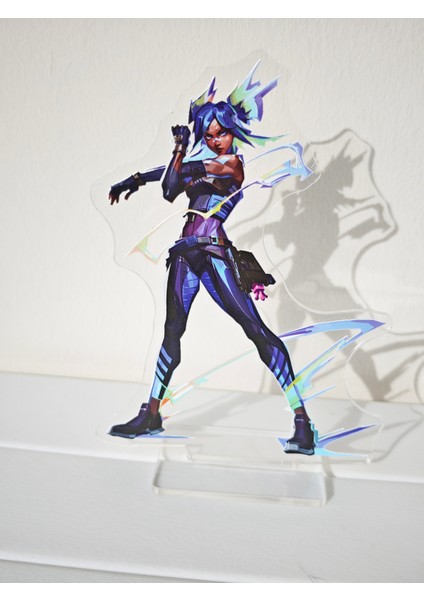 Valorant Neon Karakter Figür Standı