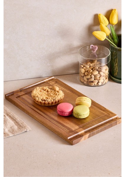 Akasya Sunum Tabağı 33X19 cm