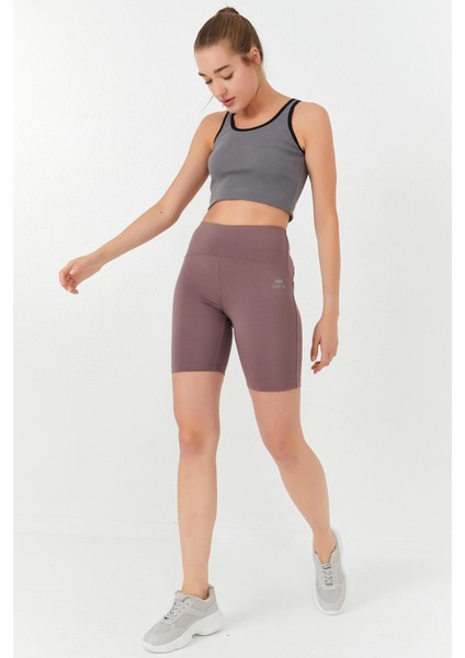 Çağla Basic Sıfır Kol Dar Kalıp U Yaka Kadın Crop Top Atlet - 97162 fiyatları