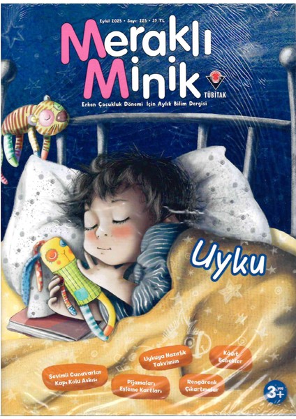 Meraklı Minik Dergi Eylül 2025 (3-6 Yaş)