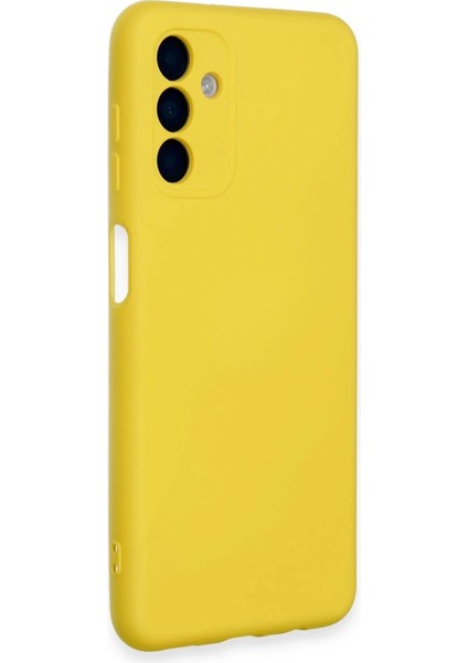 Newface Samsung Galaxy A24 4g Kılıf Nano Içi Kadife Silikon - Sarı fiyatları