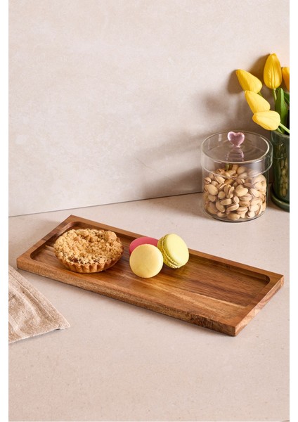 Akasya Sunum Tabağı 35X14 cm