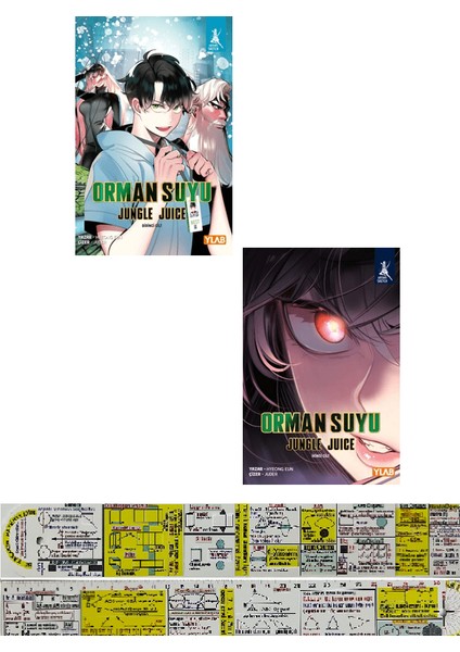 Orman Suyu 1-2. Ciltler Webtoon Seti + Mat. Öğreten Cetvel