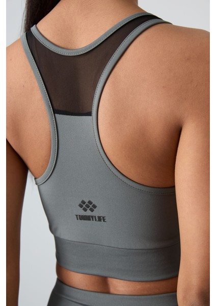 Haki Esnek Standart Fit Performans Kadın Tayt Takım - 95331 fırsatları