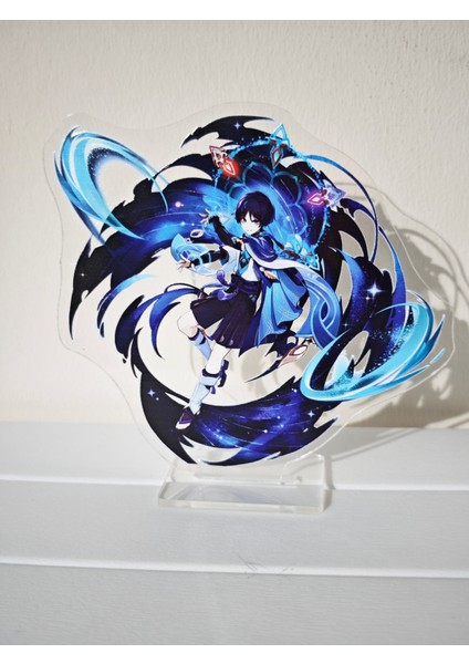 Genshin Wanderer Karakter Figür Standı