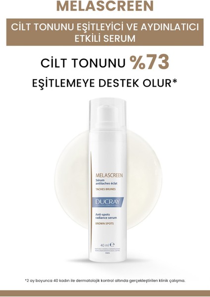 Leke Karşıtı ve Cilt Tonu Eşitleyici Bakım Set: Melascreen Serum 40ML + Göz Çevresi Kremi 15ML fiyatları