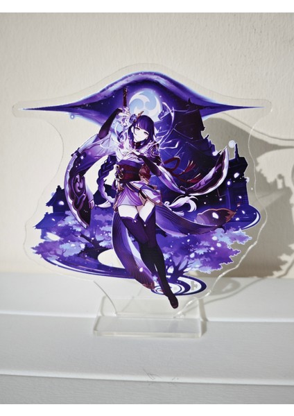 Genshin Raiden Karakter Figür Standı