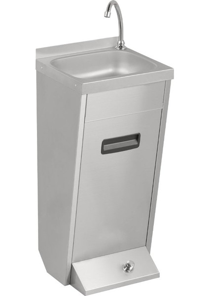 Ayaktan Kumandalı El Yıkama Evyesi, 39X39X86 cm