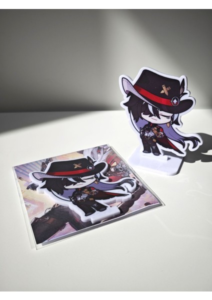 Honkai Star Rail Boothill Mini Karakter Figür Standı