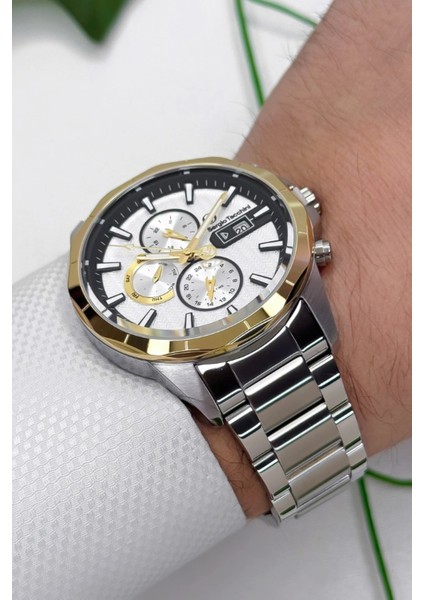 Çelik Kordon&kasa Erkek Kol Saati Gümüş-Gold ST.1.10166-3 ZMST005 fiyatları