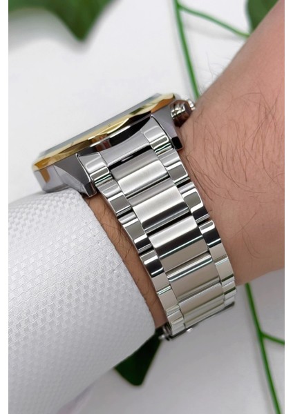 Çelik Kordon&kasa Erkek Kol Saati Gümüş-Gold ST.1.10166-3 ZMST005 modelleri