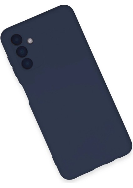 Newface Samsung Galaxy A24 4g Kılıf Nano Içi Kadife Silikon - Lacivert modelleri