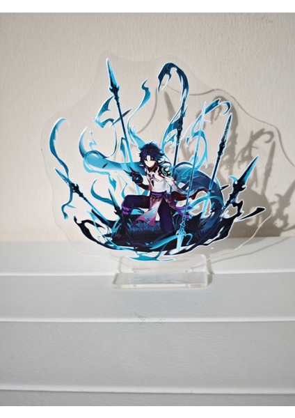 Genshin Adeptus Karakter Figür Standı