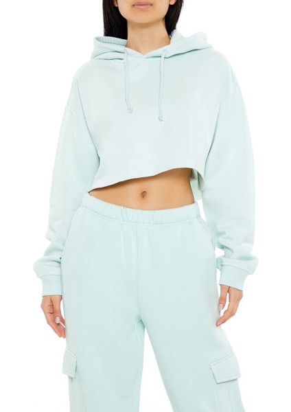 F21 Fleece Crop Sweatshirt fiyatları