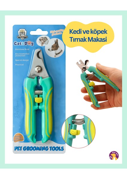 Kedi ve Köpekler Için Güvenli ve Ergonomik Tasarım Tırnak Makası fiyatları