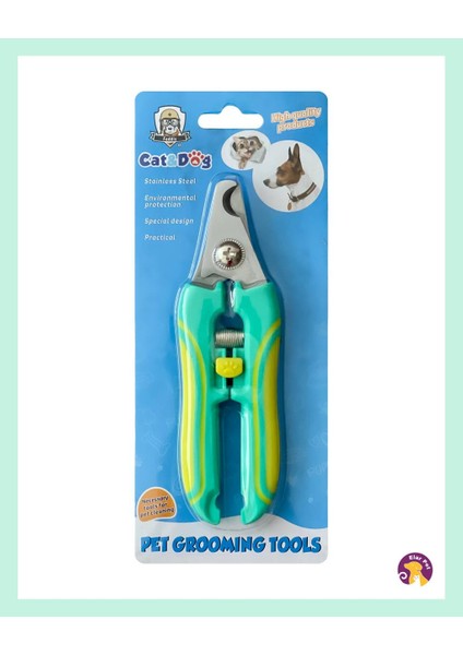 Kedi ve Köpekler Için Güvenli ve Ergonomik Tasarım Tırnak Makası