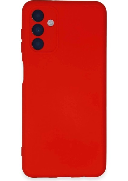Newface Samsung Galaxy A24 4g Kılıf Nano Içi Kadife Silikon - Kırmızı