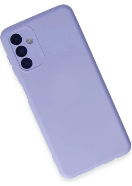 Newface Samsung Galaxy A24 4g Kılıf Nano Içi Kadife Silikon - Lila modelleri