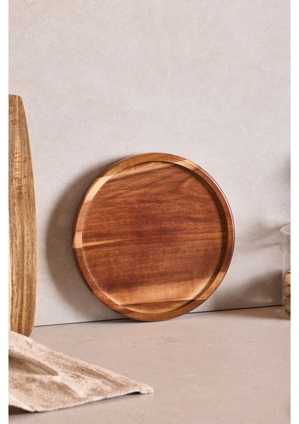 Akasya Dönerli Sunum Tabağı 20 cm fiyatları