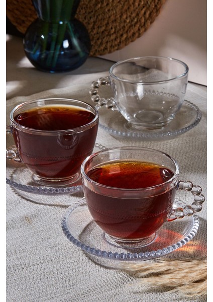 6'lı Çay Fincanı Cam Çay Fincan Takımı Çay Fincan Seti Çay Takımı Fincan Takımı 200 ml fiyatları