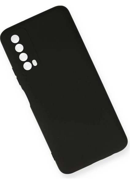 Newface Huawei P Smart 2021 Kılıf Nano Içi Kadife Silikon - Siyah modelleri