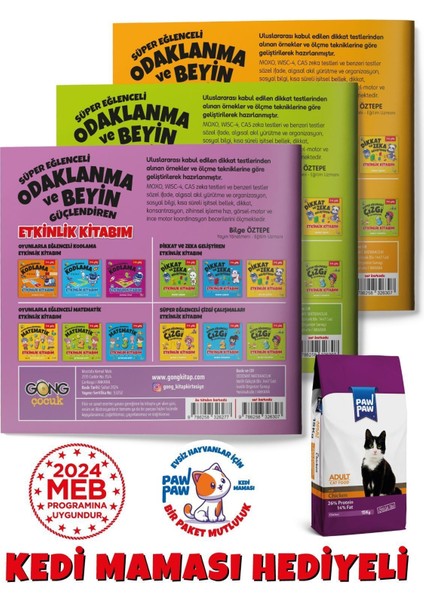 3-6 Yaş - Süper Eğlenceli Odaklanma ve Beyin Güçlendiren Çocuk Etkinlik Kitabım indirimleri