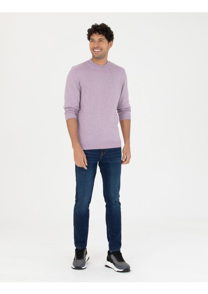 Erkek Lacivert Slim Fit Jean Pantolon 50278200-VR033 modelleri