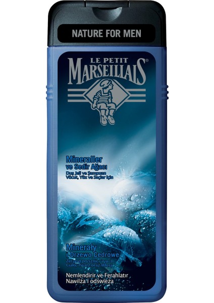 4'ü 1 Arada Duş Jeli - Mineraller ve Sedir Ağacı, 2 x 400 ml, Ferahlatıcı Etki fırsatları