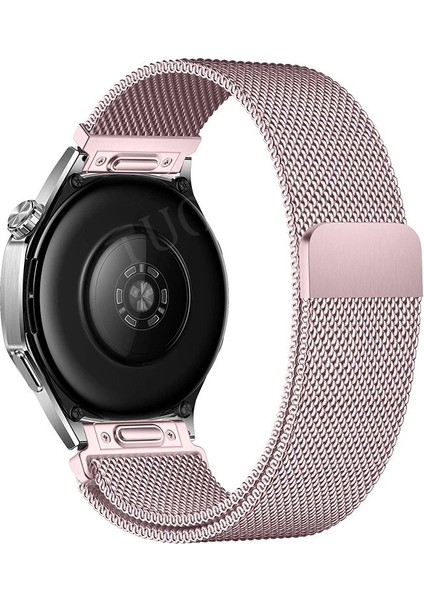 Watch Gt3 / Gt3 Pro / Gt4 / Gt4 Pro / Gt5 / Gt5 Pro 46MM Uyumlu Metal Milanese Hasır Kordon – Paslanmaz Çelik, Manyetik Mıknatıslı Bileklik Kayış fiyatları