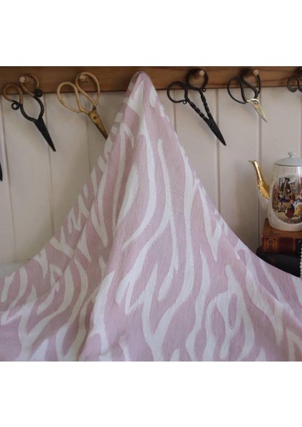 Jabu Keten Pudra Pembe Renkte