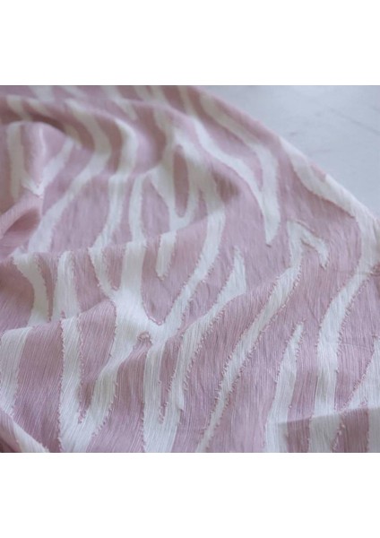 Jabu Keten Pudra Pembe Renkte