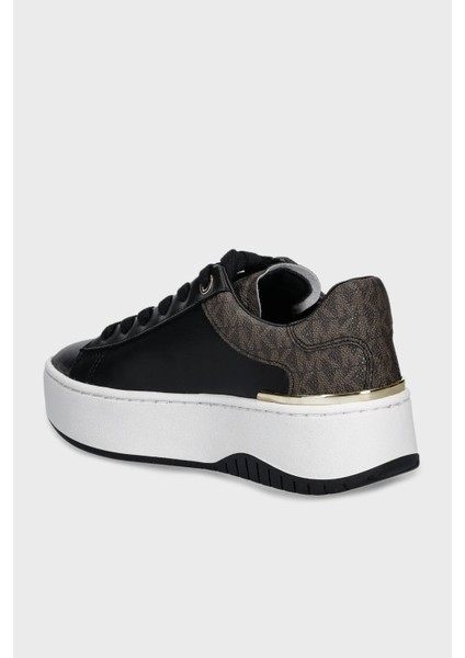 Logolu Deri Sneaker Ayakkabı 43F5DTFS6L292 Bayan Ayakkabı 43F5DTFS6L 292 fırsatları